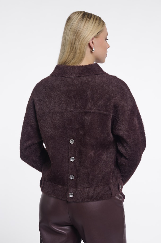 Boxy Jacket - Bordeaux
