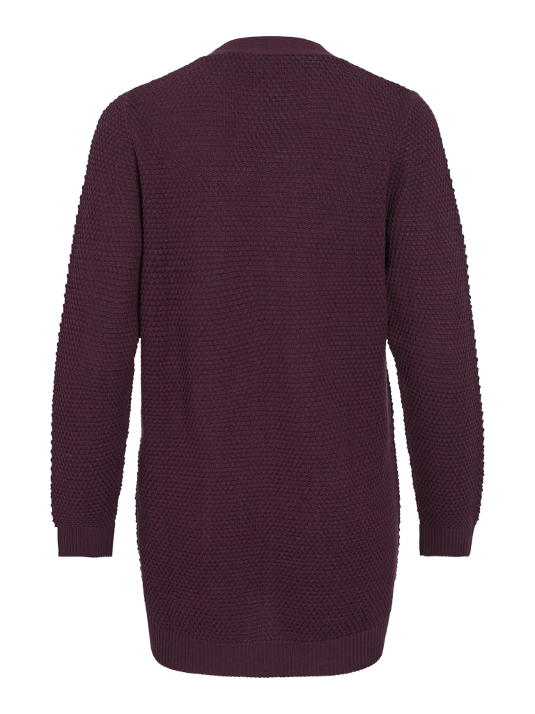 Vidalo L/s Knit Cardigan- Noos - Cerise