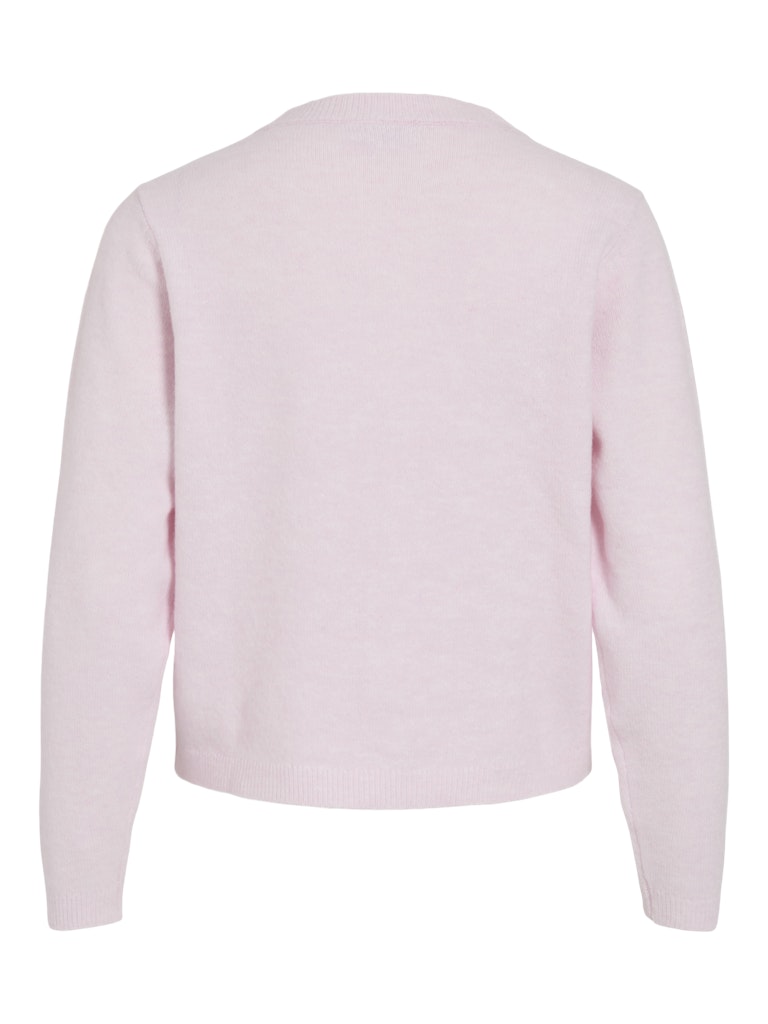 Viliga L/s O-neck Knit Cardigan - Noos - Licht Roze