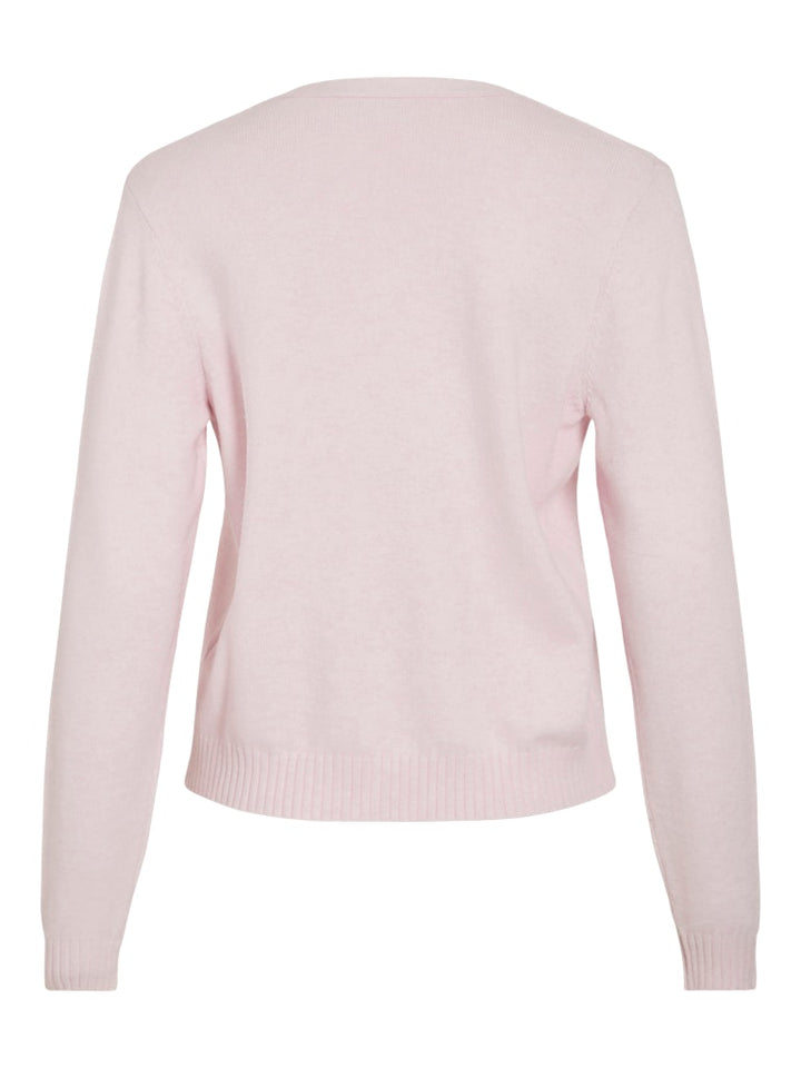 Viril Short L/s Knit Cardigan-noos - Licht Roze
