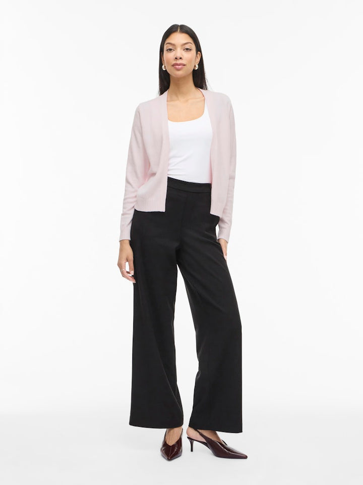 Viril Short L/s Knit Cardigan-noos - Licht Roze