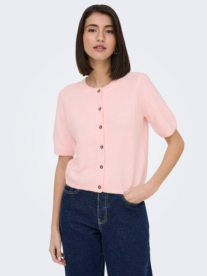 Jdychloe Life 2/4 Cardigan Knt - Licht Roze