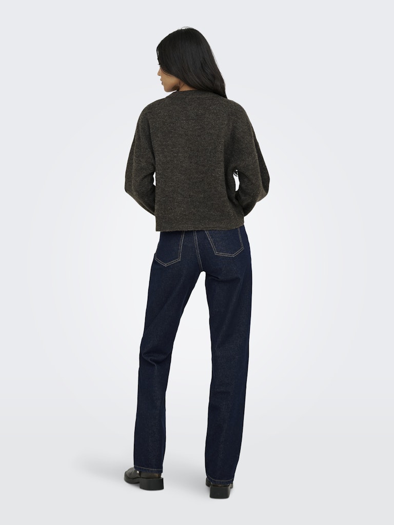 Jdydebbie L/s O-neck Cardigan Knt - Bruin