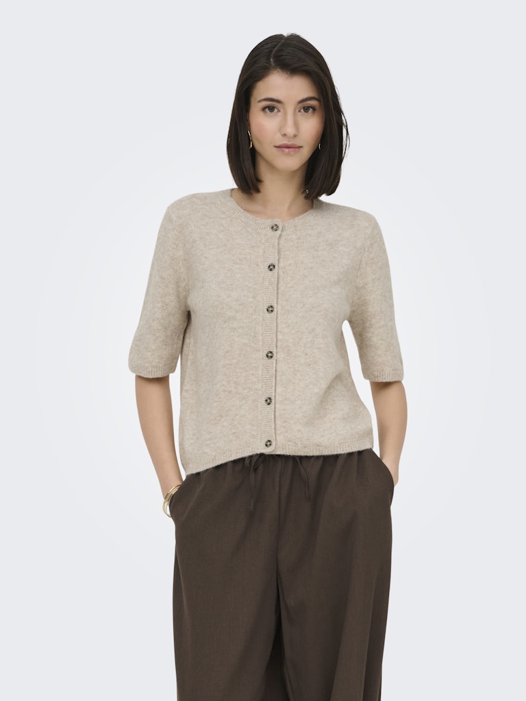 Jdychloe Life 2/4 Cardigan Knt - Licht Bruin