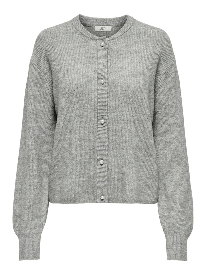 Jdylumi Life L/s Button Cardiga Knt Noos - Grijs Melee