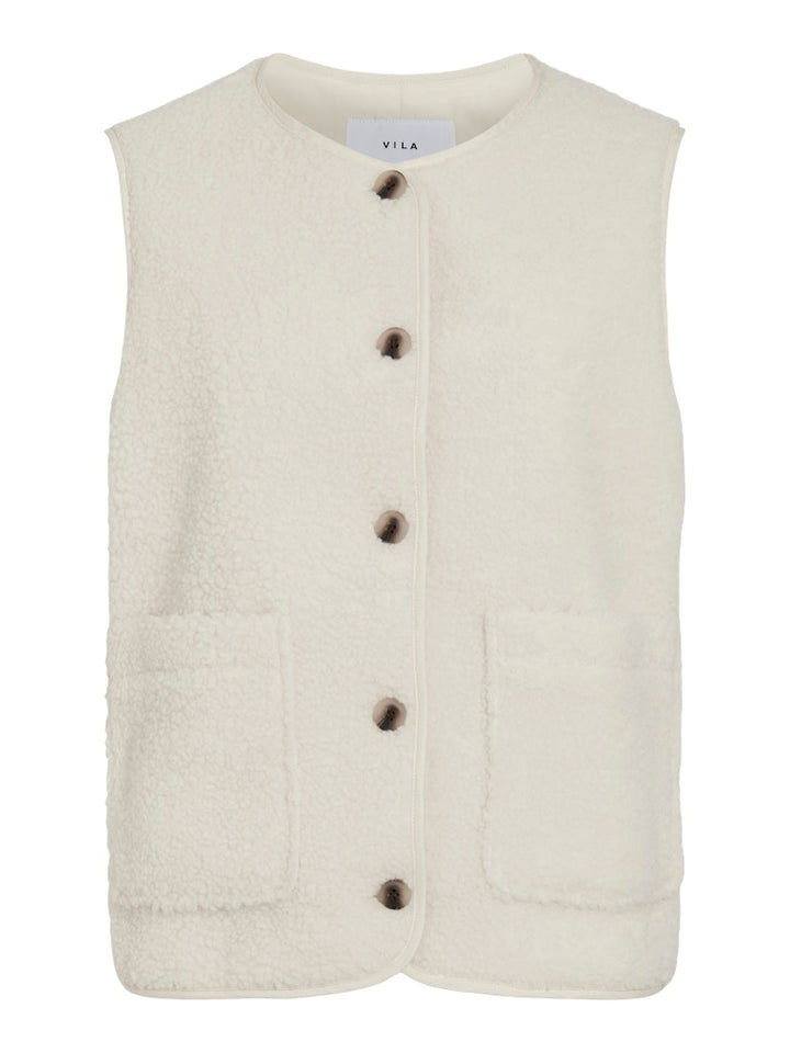 Viada Teddy Vest - Off-white