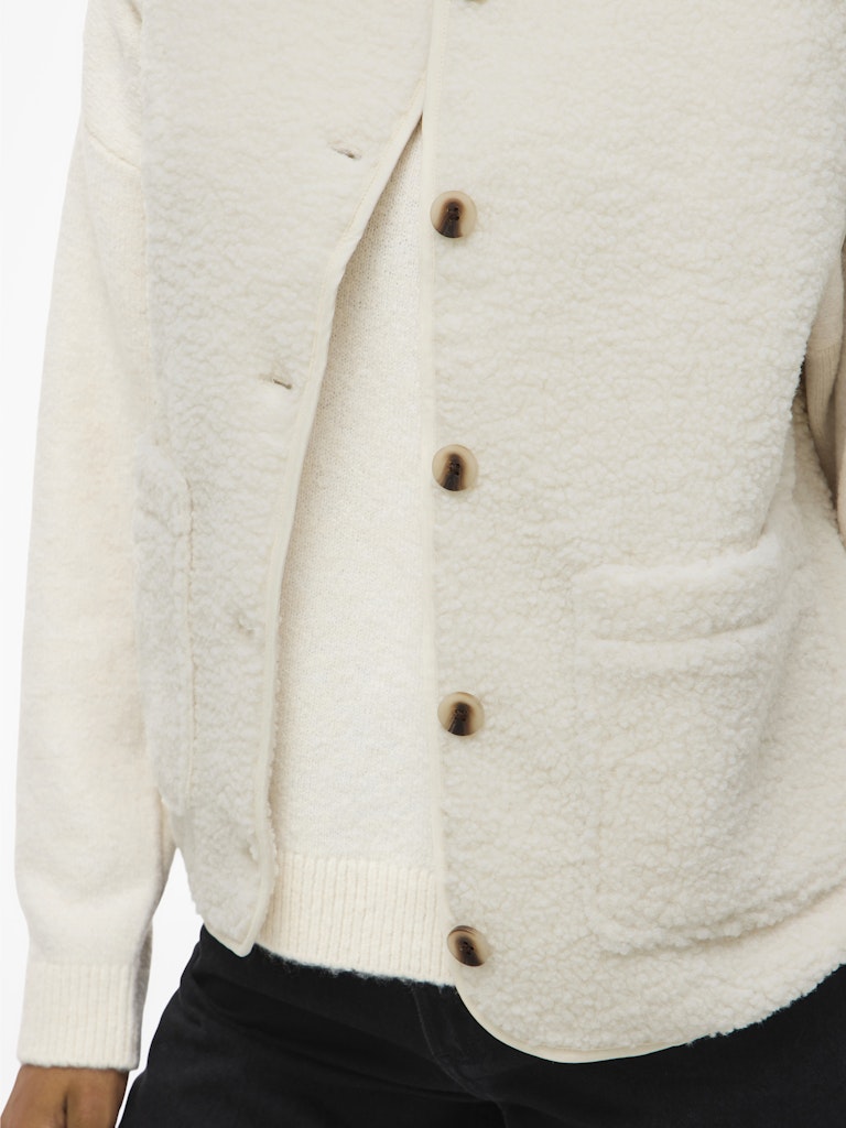 Viada Teddy Vest - Off-white