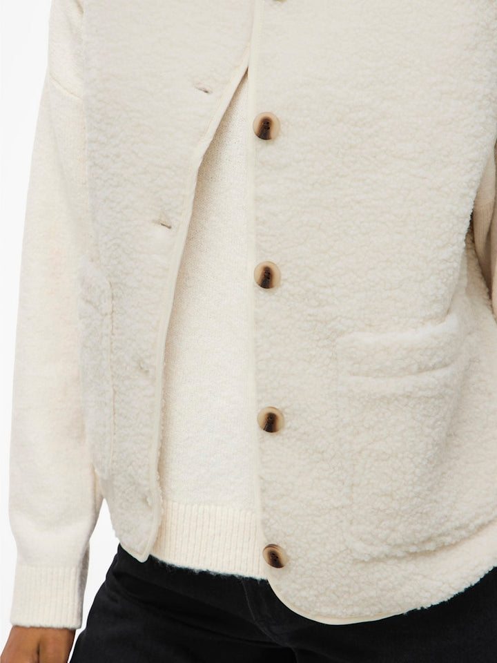Viada Teddy Vest - Off-white