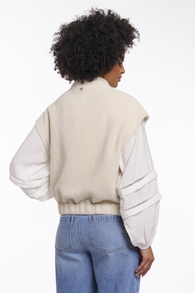 Boxy Waistcoat - Off-white
