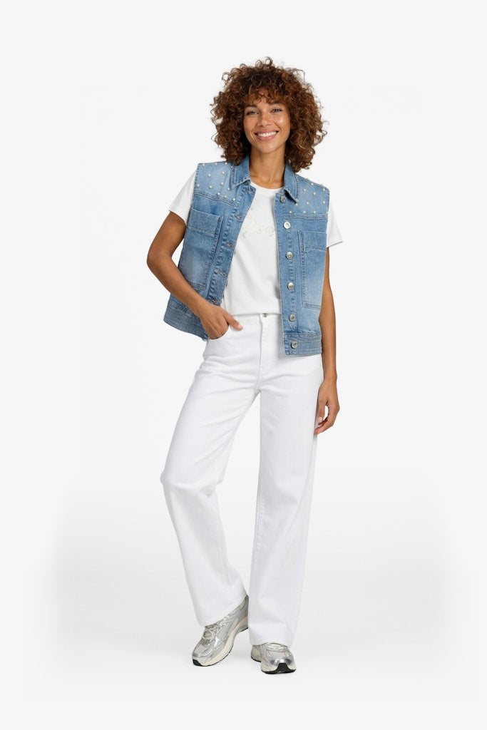 Ferelith Gilet - Lichtblauw