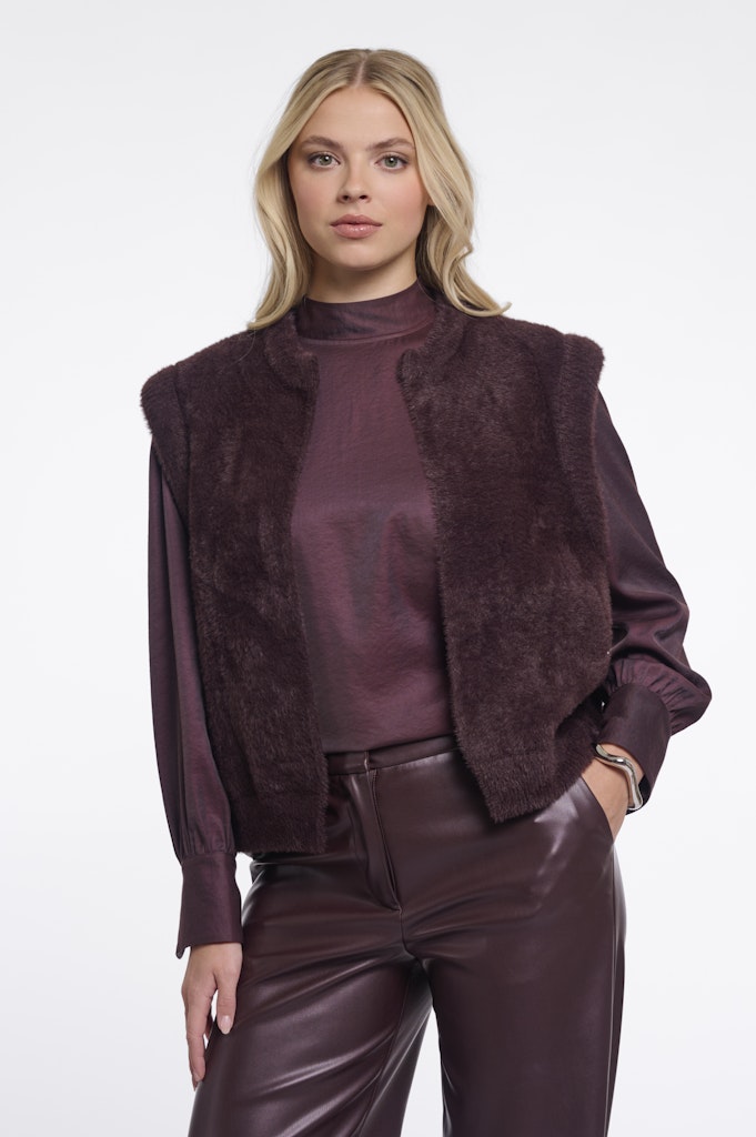 Short Waistcoat - Bordeaux