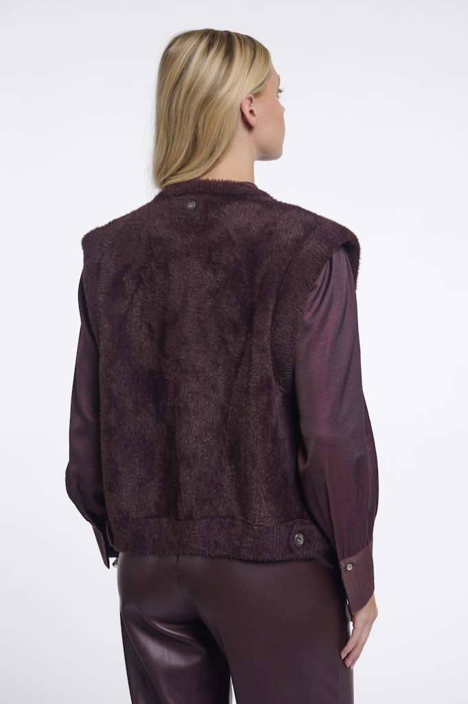 Short Waistcoat - Bordeaux