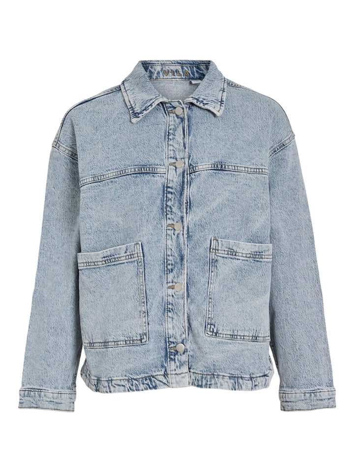 Vijaf L/s Denim Jacket - Noos - Blue Denim