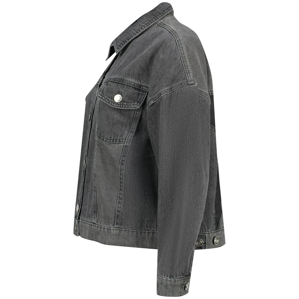 Veronica Star Jacket - Grey Denim