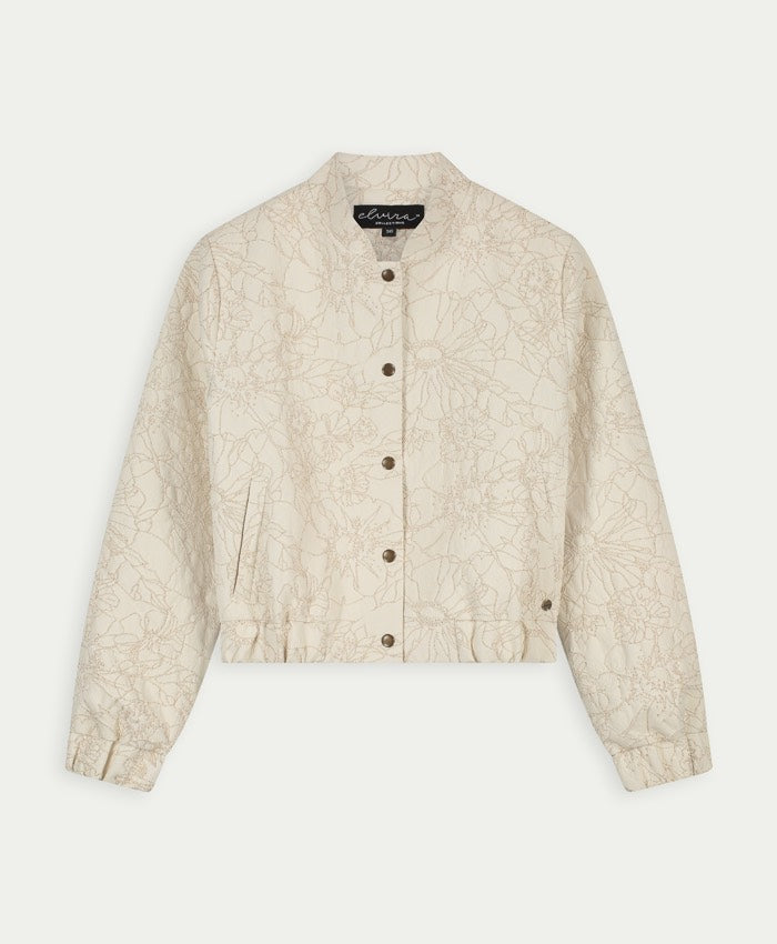 Jacket Bomber Auroa - Ecru