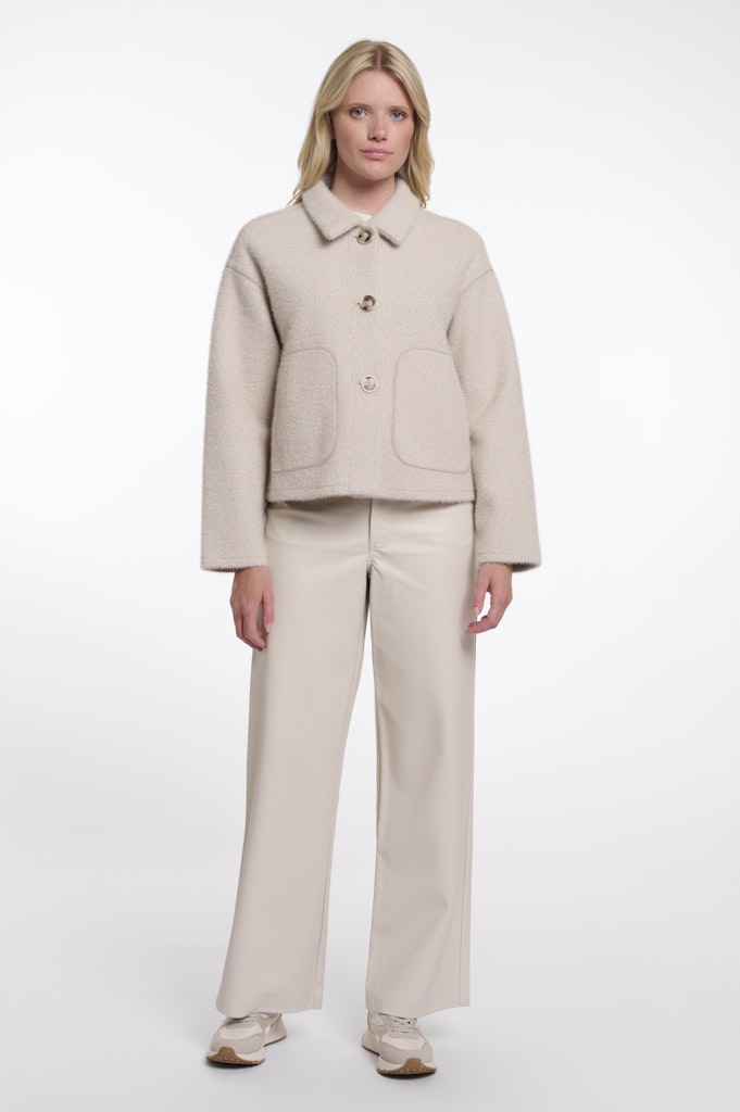 Single Breasted Jacket - Zand Dessin