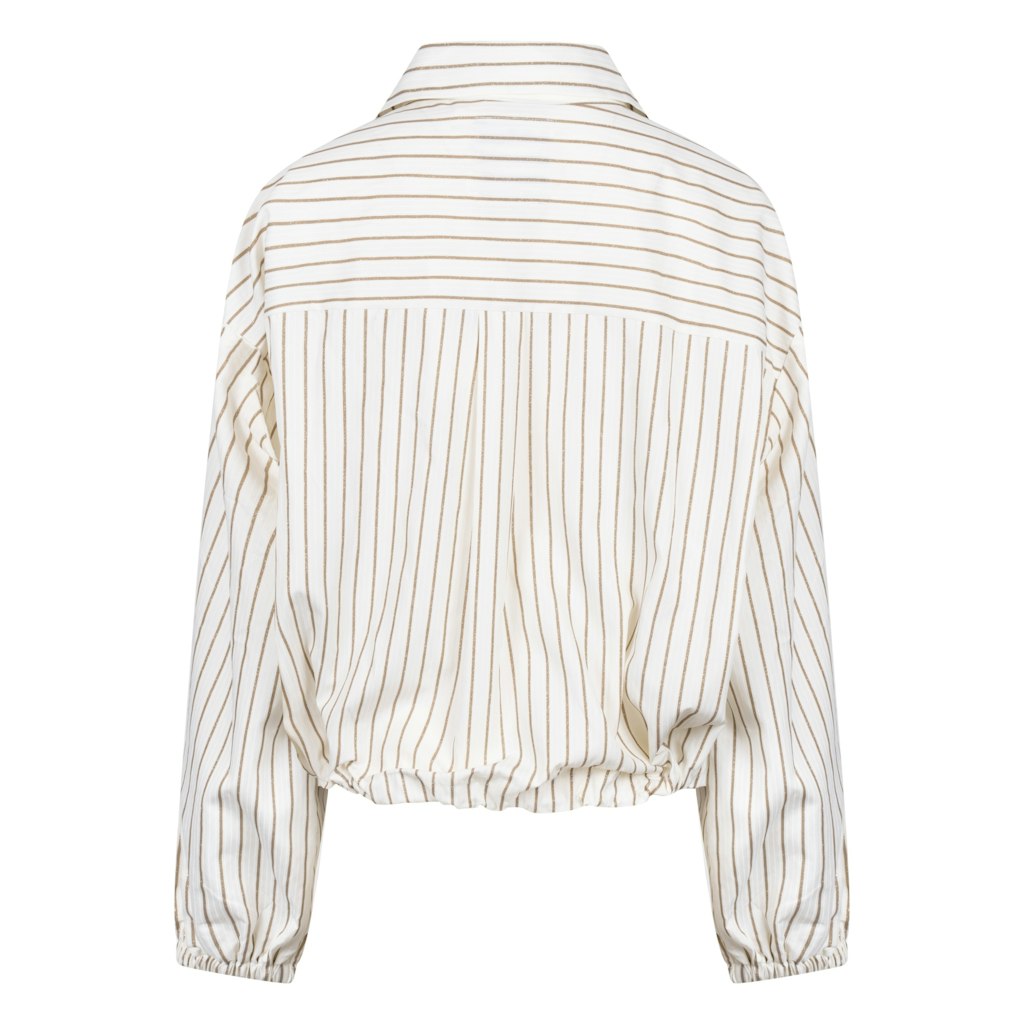 Jade Jacket Stripe - Ecru Dessin