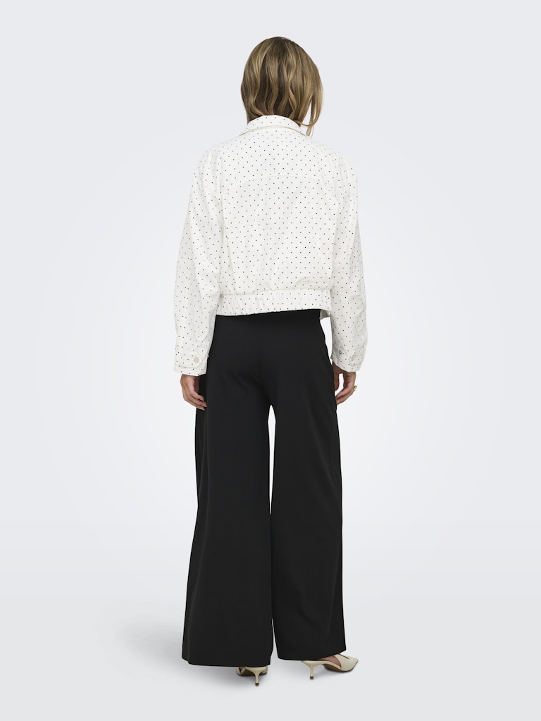 Jdynaomi L/s Jacket Wvn Exp - Wit Dessin