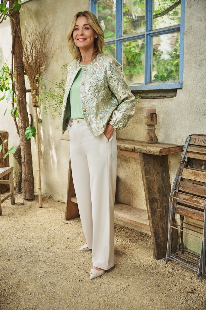 Dalia Jacket - Groen Dessin