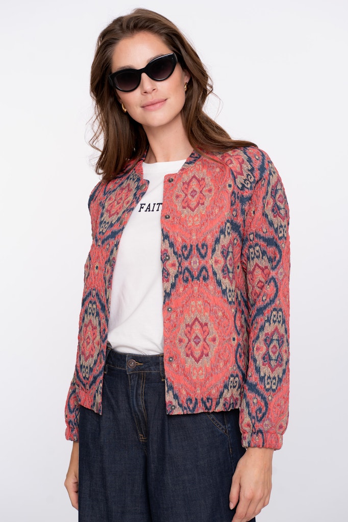 Jacket Print - Rood Dessin