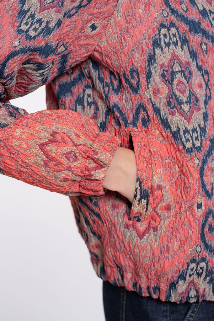 Jacket Print - Rood Dessin