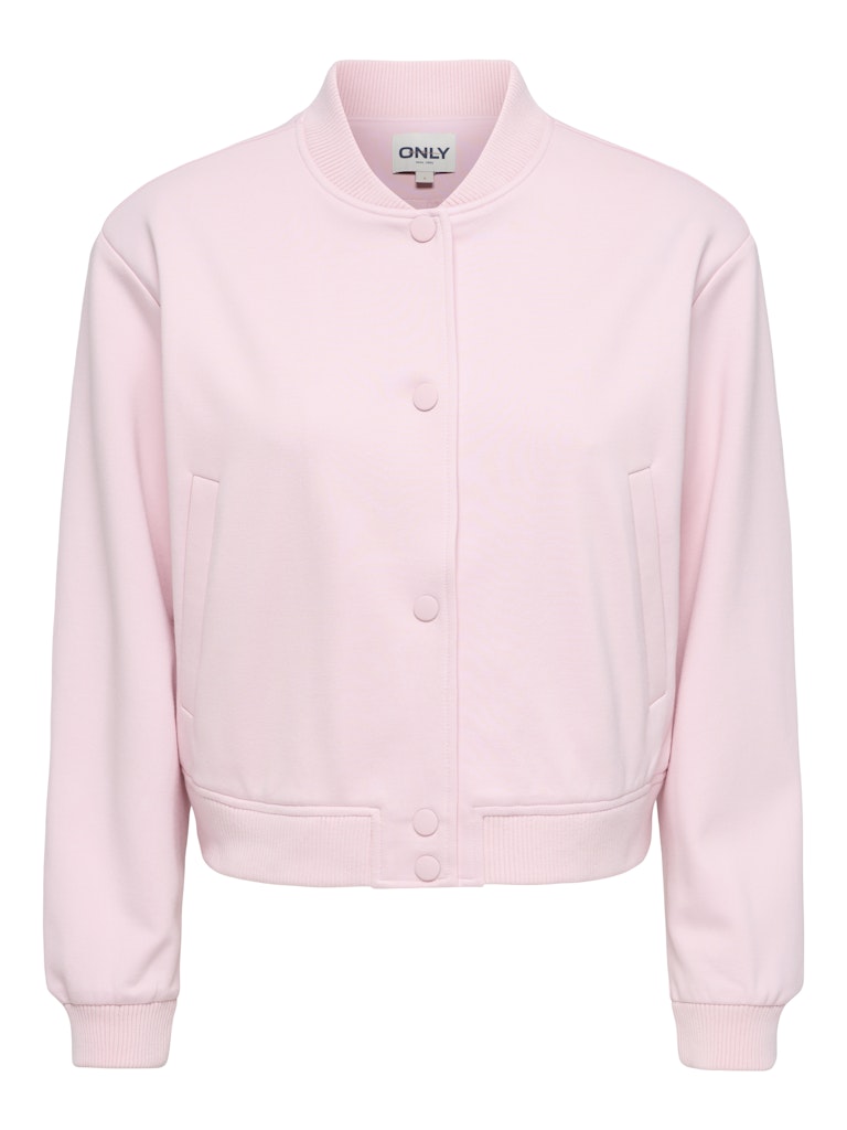 Onlpoptrash L/s Short Bomber Pnt - Fuchsia