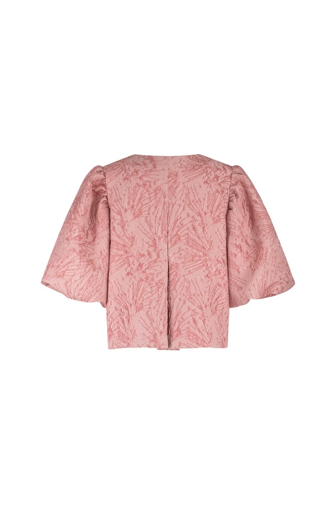 Hanne Jacquard Jacket - Roze