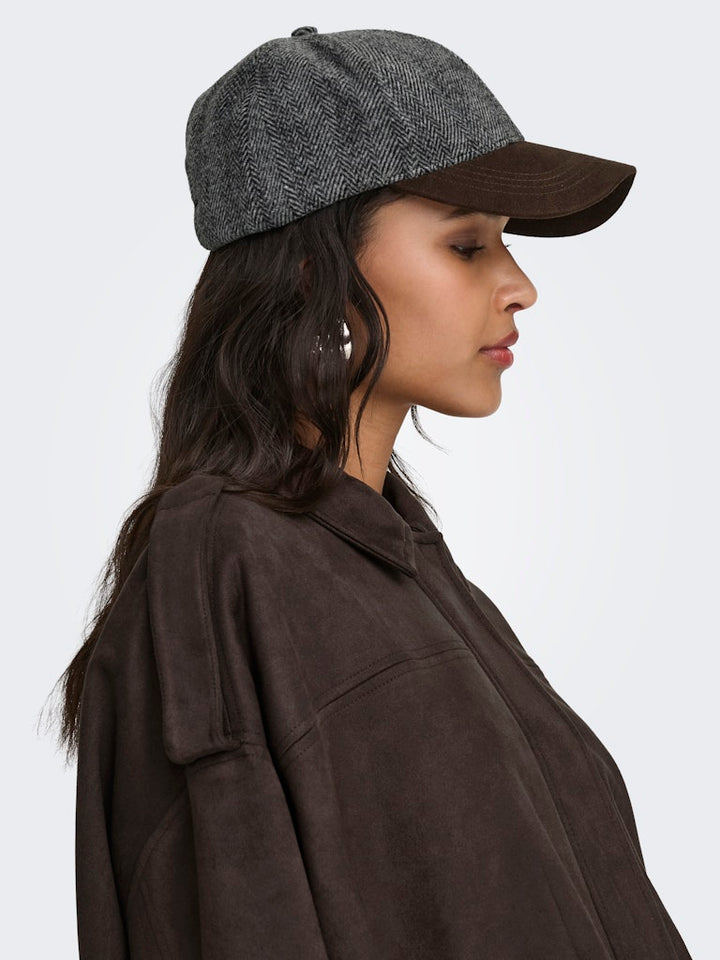 Jdynia Faux Suede Bat Jacket Otw Yfm - Bruin