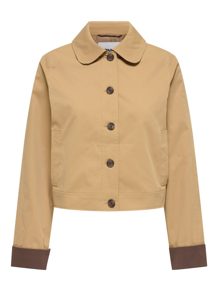 Onlorchid Life Contrast Jacket Otw - Licht Bruin
