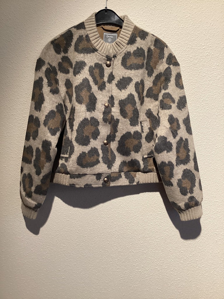 Bomber Jacket - Bruin Dessin