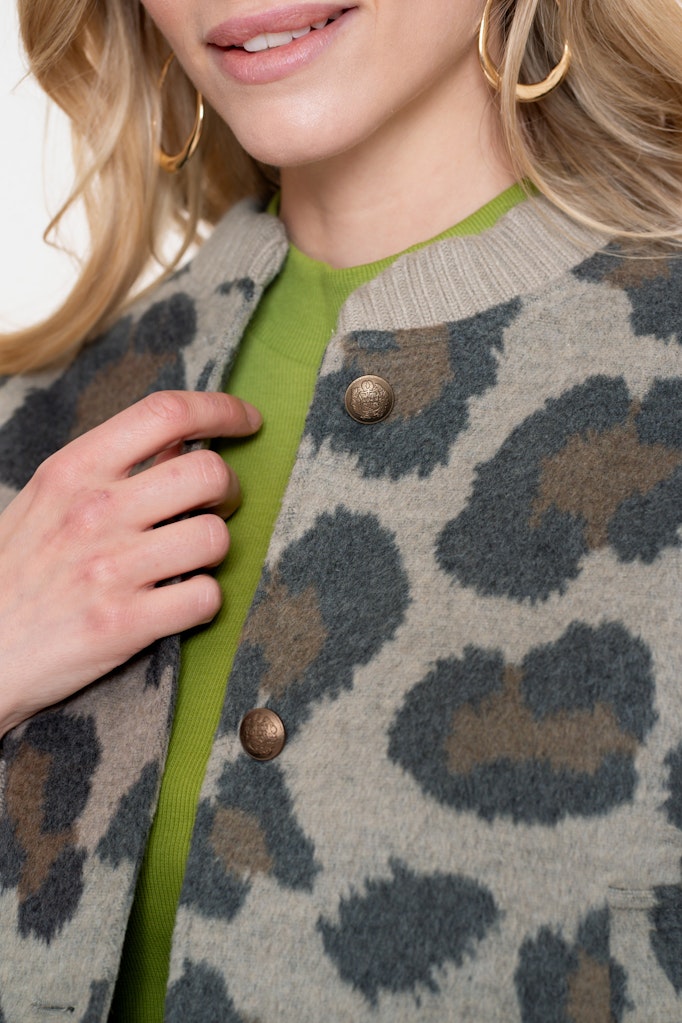 Bomber Jacket - Bruin Dessin