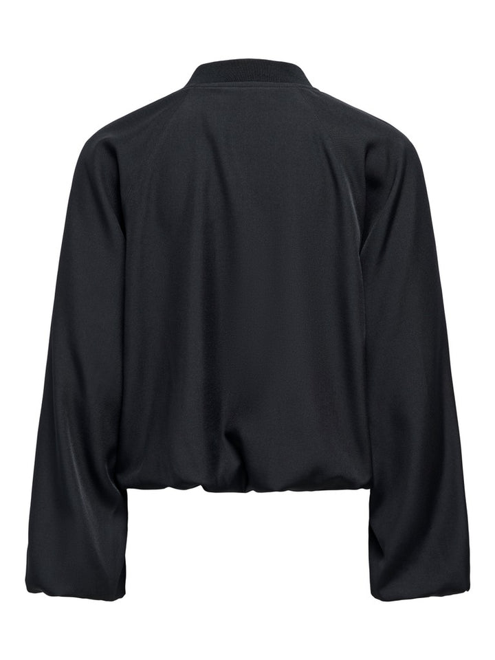 Jdyjerome L/s Balloon Bomber Wvn - Zwart