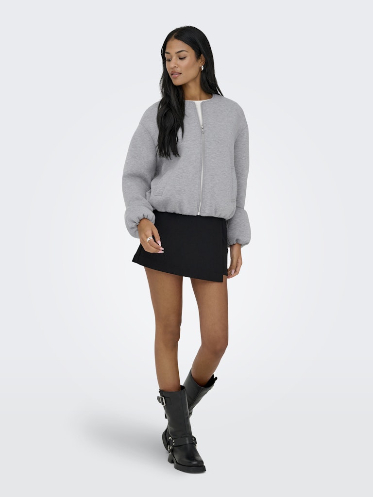 Onlellie Scuba Jacket Otw Cc - Grijs Melee