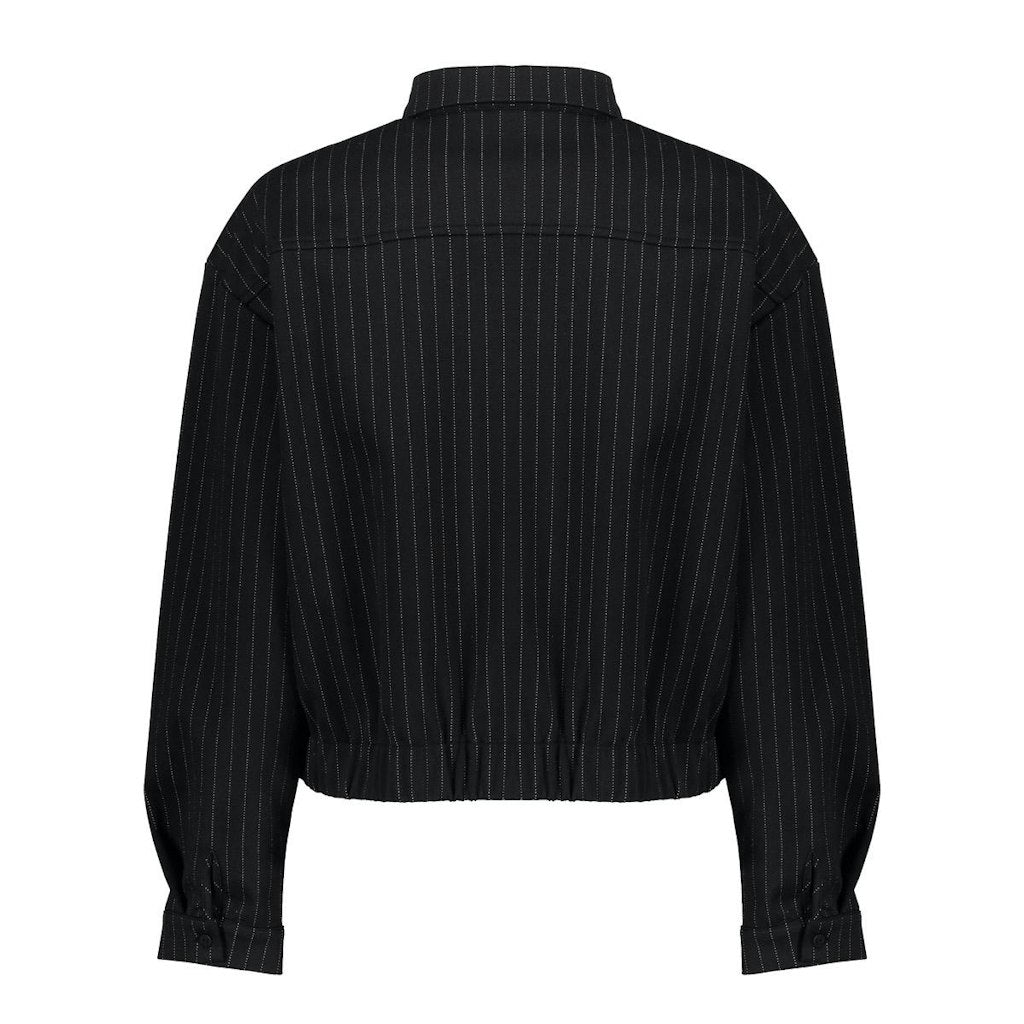 Jacket Stripes - Zwart Dessin