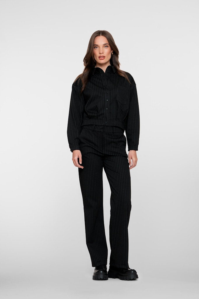Jacket Stripes - Zwart Dessin