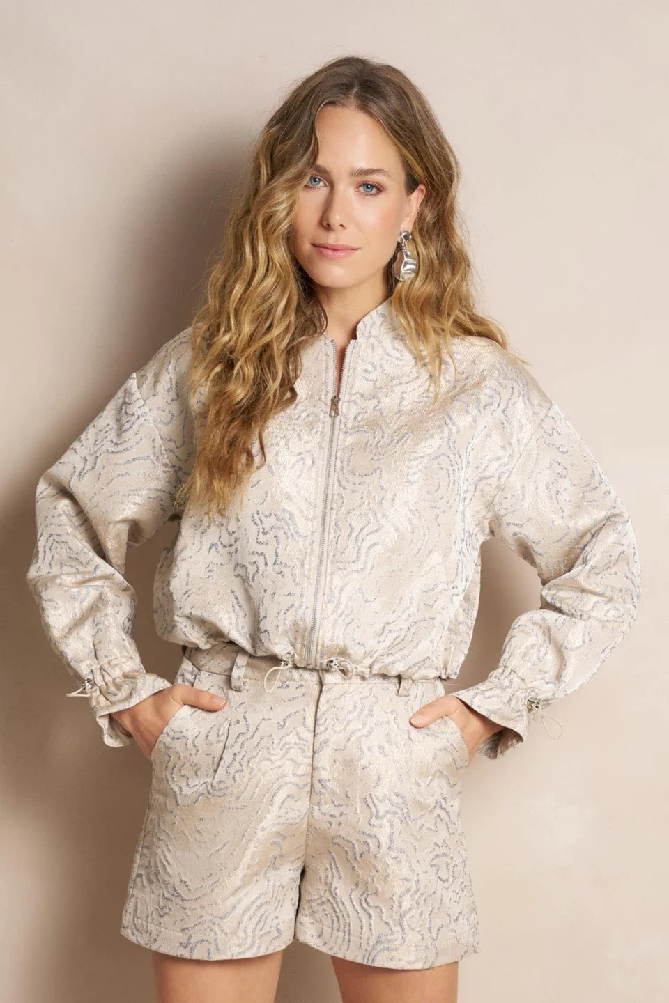 Jacket Brienna - Zilverkleurig
