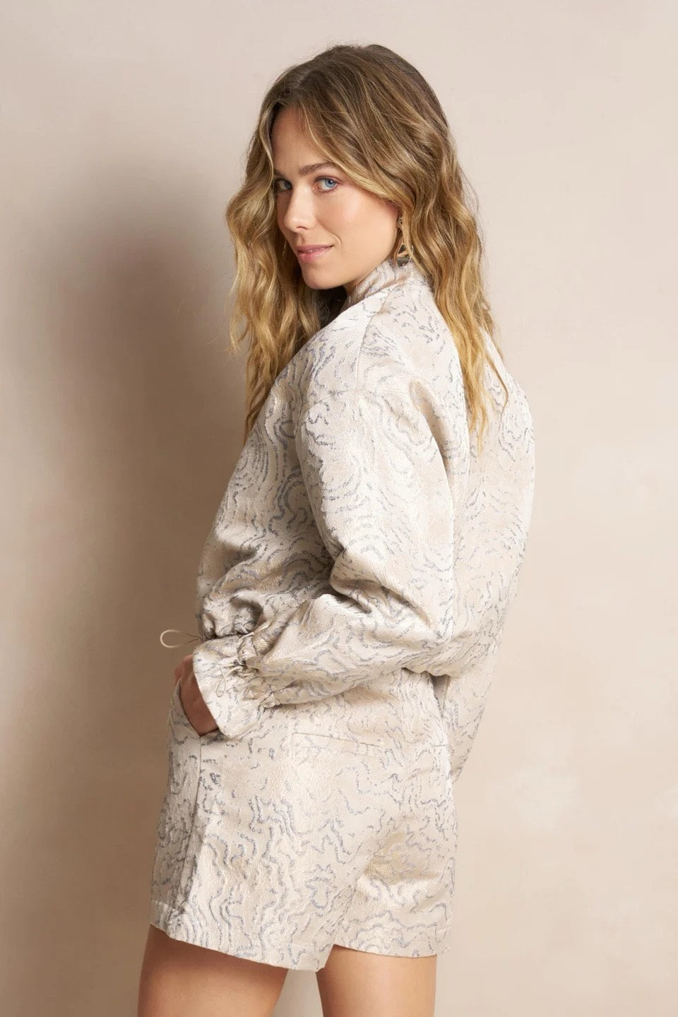 Jacket Brienna - Zilverkleurig