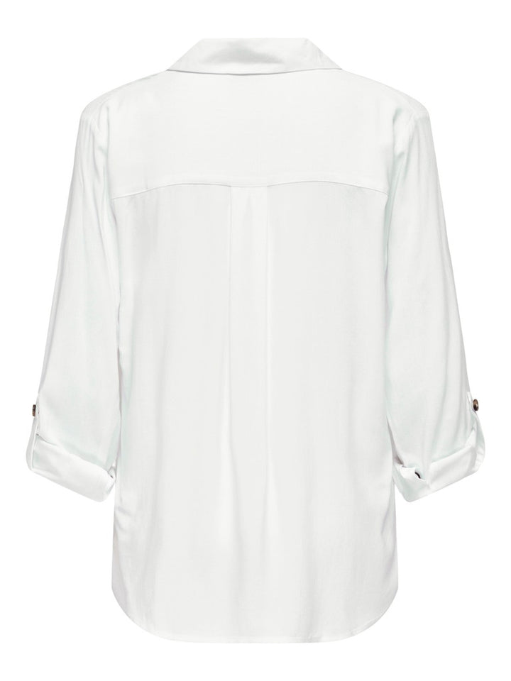 Jdylaurel Life L/s Shirt Wvn Dia - Wit