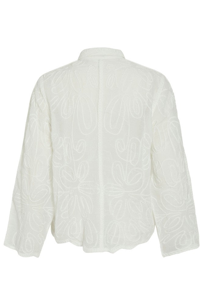 Violiana Ls Shirt - Wit