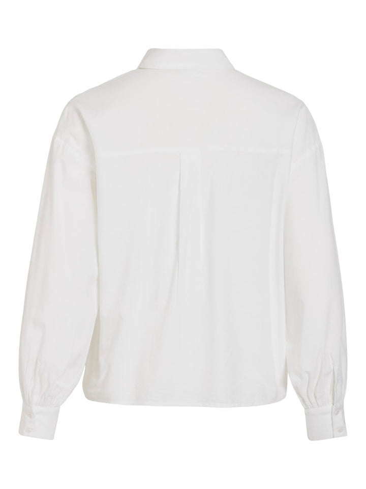 Vikimia L/s Lace Shirt - Off-white