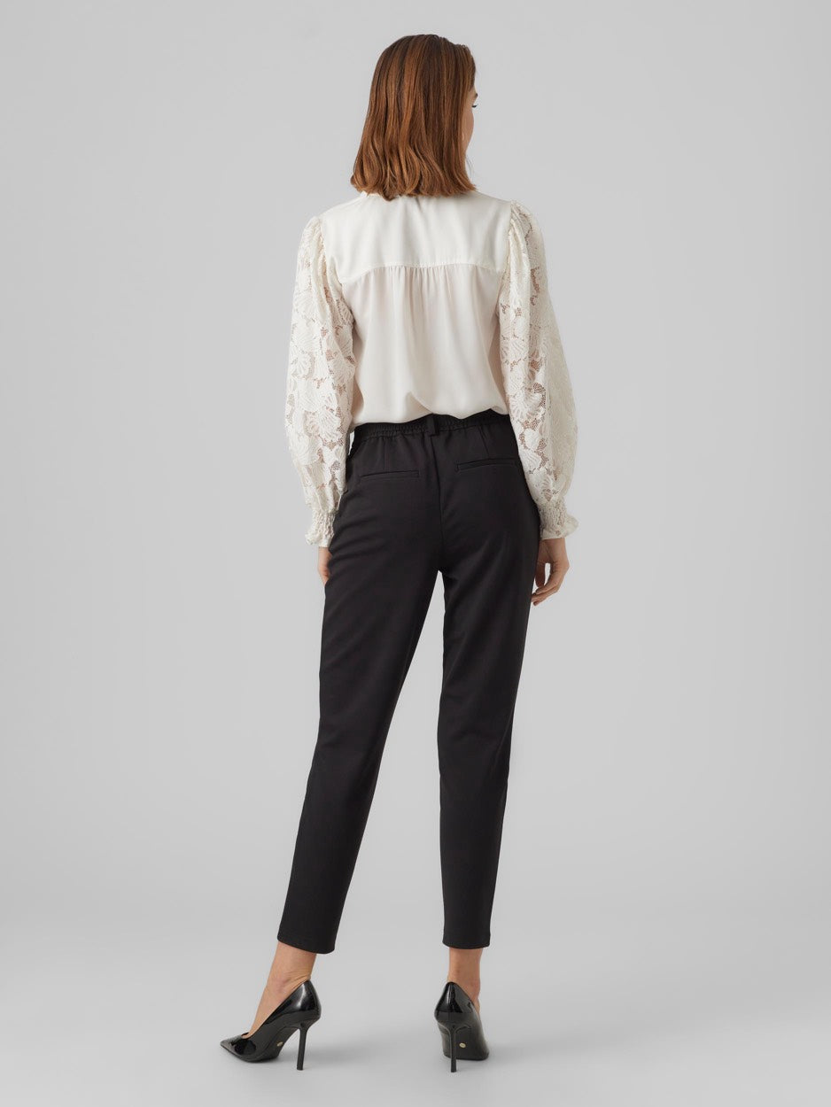 VMCABENA L/S SHIRT WVN BTQ - Off-white Lange mouw blouses VERO MODA 