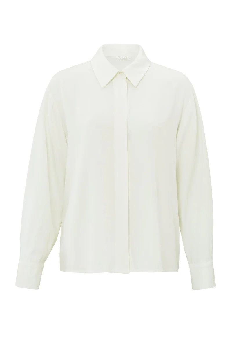 Cropped Blouse - Off-white