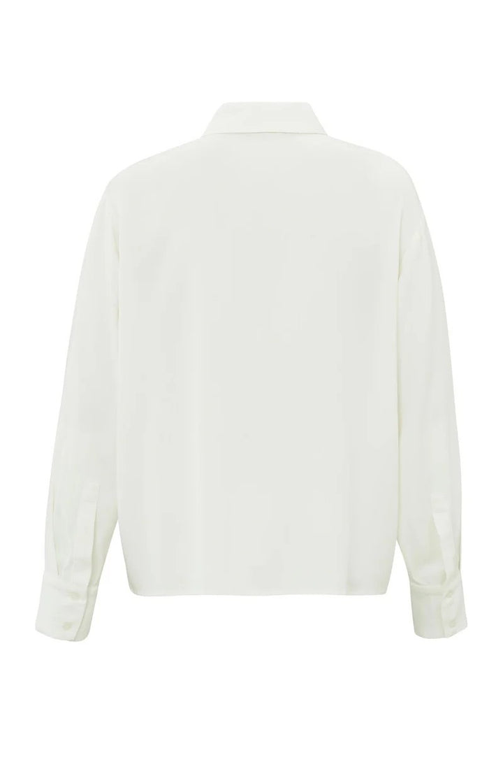 Cropped Blouse - Off-white