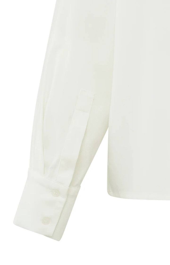 Cropped Blouse - Off-white