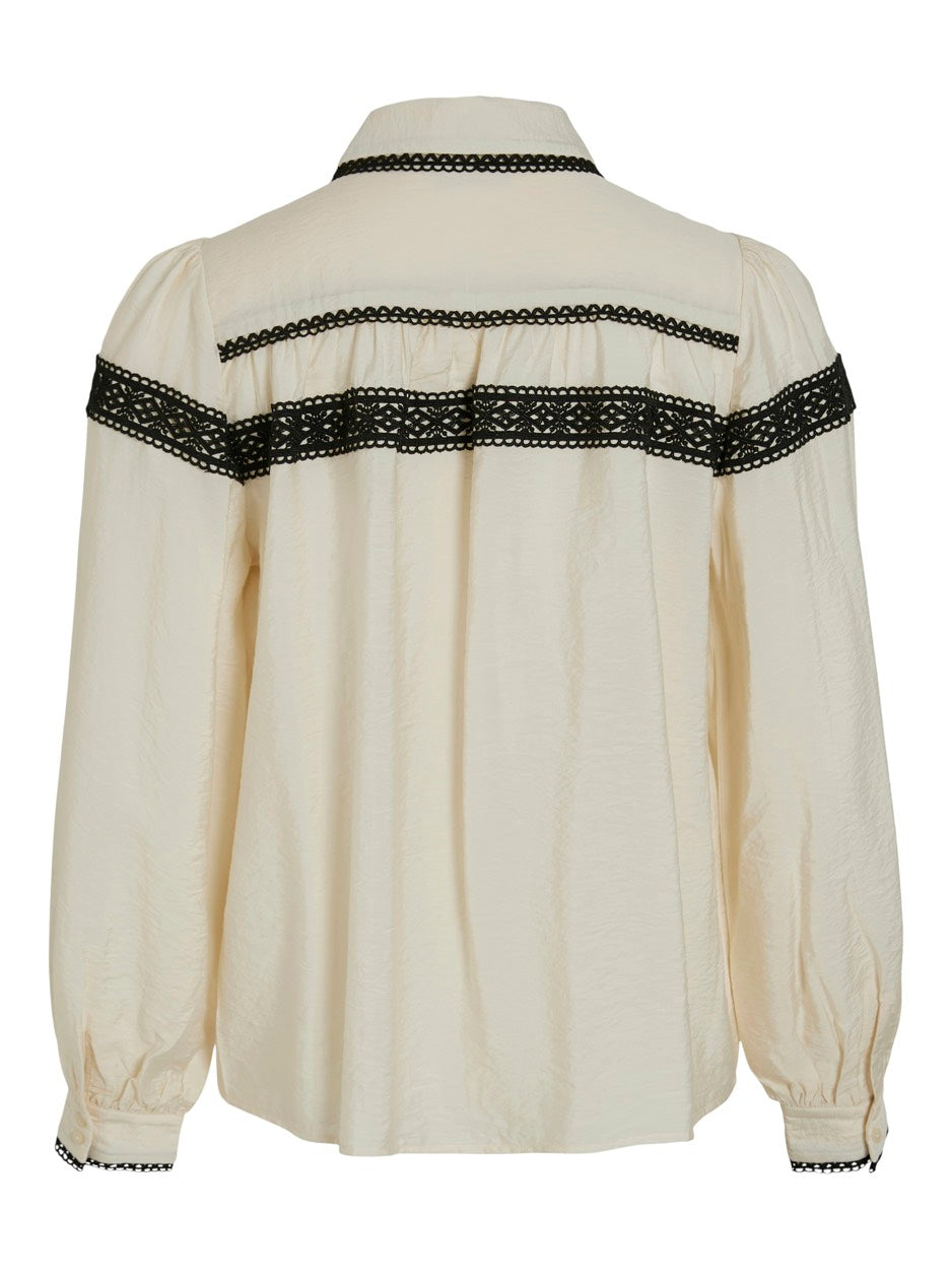 Vidola Ls Shirt - Ecru