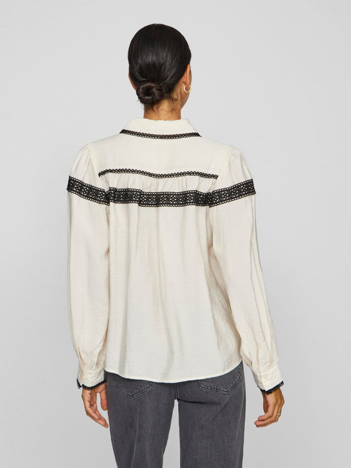 Vidola Ls Shirt - Ecru