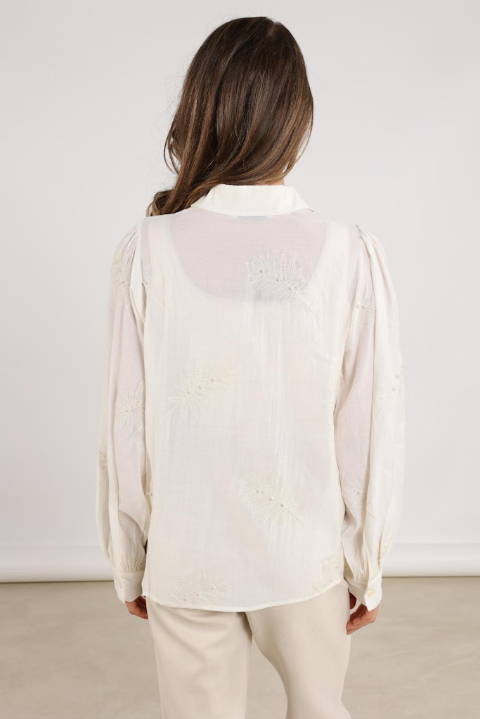 Milanova Blouse Pearl - Ecru