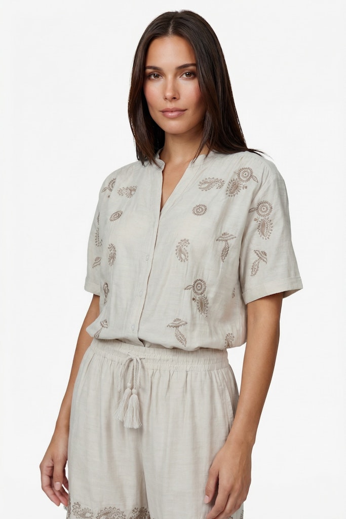 Ottilia Blouse - Beige