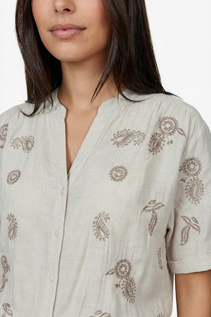 Ottilia Blouse - Beige