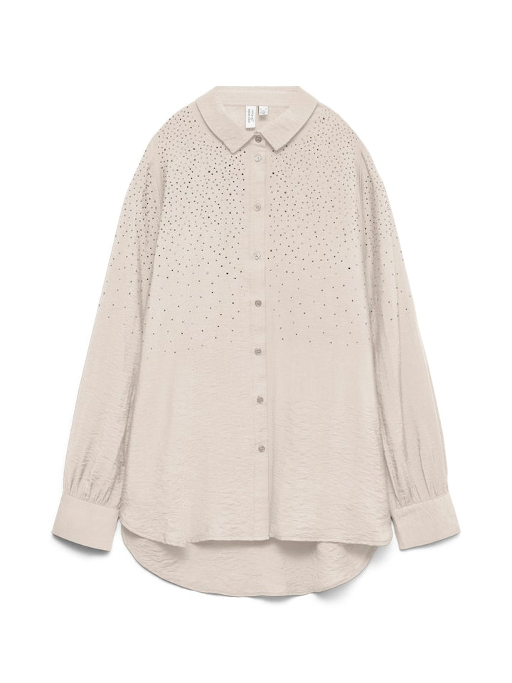 Vmherdis Ls Shirt Wvn Btq Ga - Kit